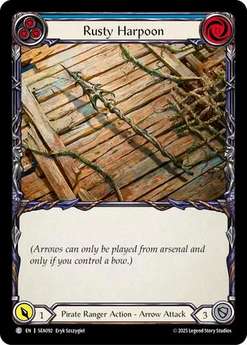 Rusty Harpoon [SEA092] (High Seas)  Rainbow Foil