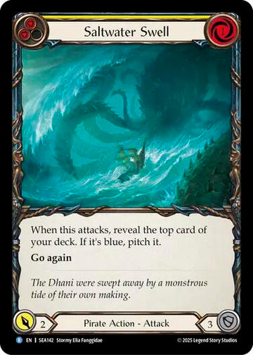Saltwater Swell (Yellow) [SEA142] (High Seas)