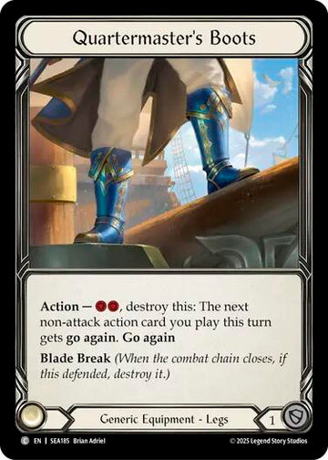 Quartermaster's Boots [SEA185] (High Seas)