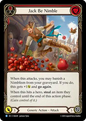 Jack Be Nimble [SEA201] (High Seas)  Rainbow Foil