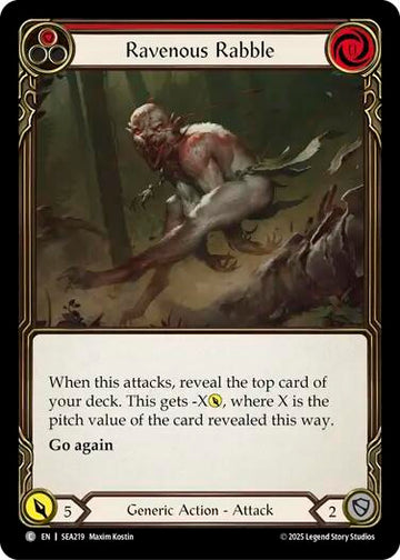 Ravenous Rabble (Red) [SEA219] (High Seas)