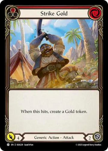 Strike Gold (Red) [SEA229] (High Seas)