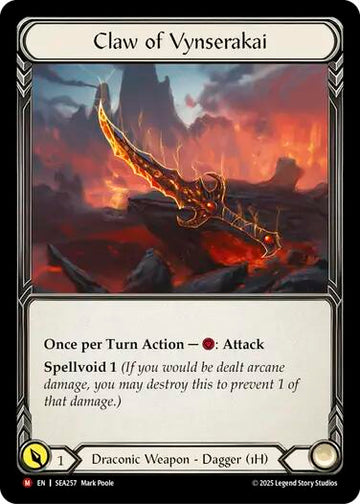 Claw of Vynserakai [SEA257] (High Seas)