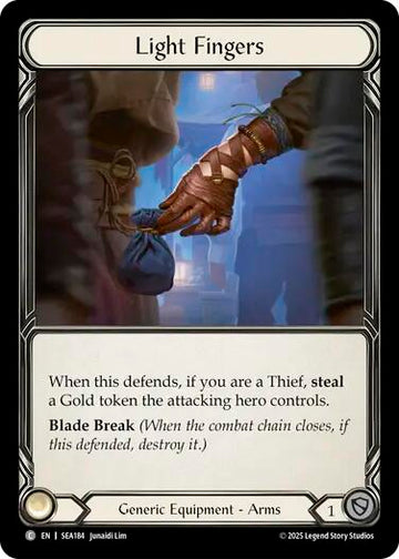 Light Fingers (Treasure) [SEA184] (High Seas)  Cold Foil