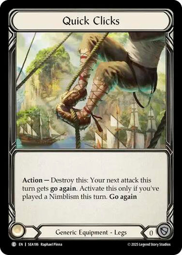 Quick Clicks (Treasure) [SEA186] (High Seas)  Cold Foil