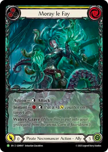Moray le Fay [GEM047] (GEM Pack 2)  Rainbow Foil