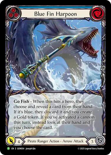 Blue Fin Harpoon [GEM054] (GEM Pack 2)