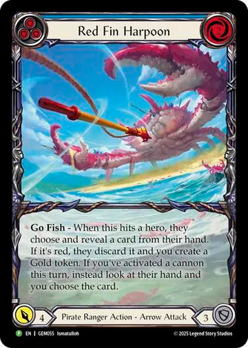 Red Fin Harpoon [GEM055] (GEM Pack 2)