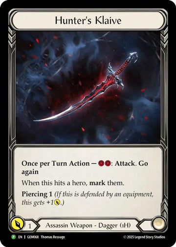 Hunter's Klaive [GEM068] (GEM Pack 2)