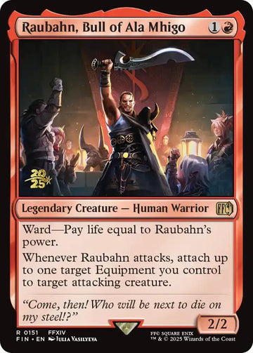 Raubahn, Bull of Ala Mhigo [FINAL FANTASY Prerelease Promo]