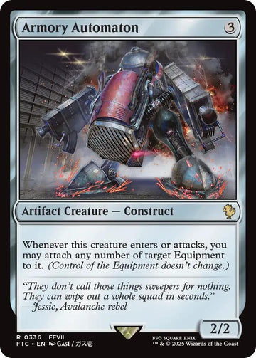 Armory Automaton (Surge Foil) [FINAL FANTASY Commander]