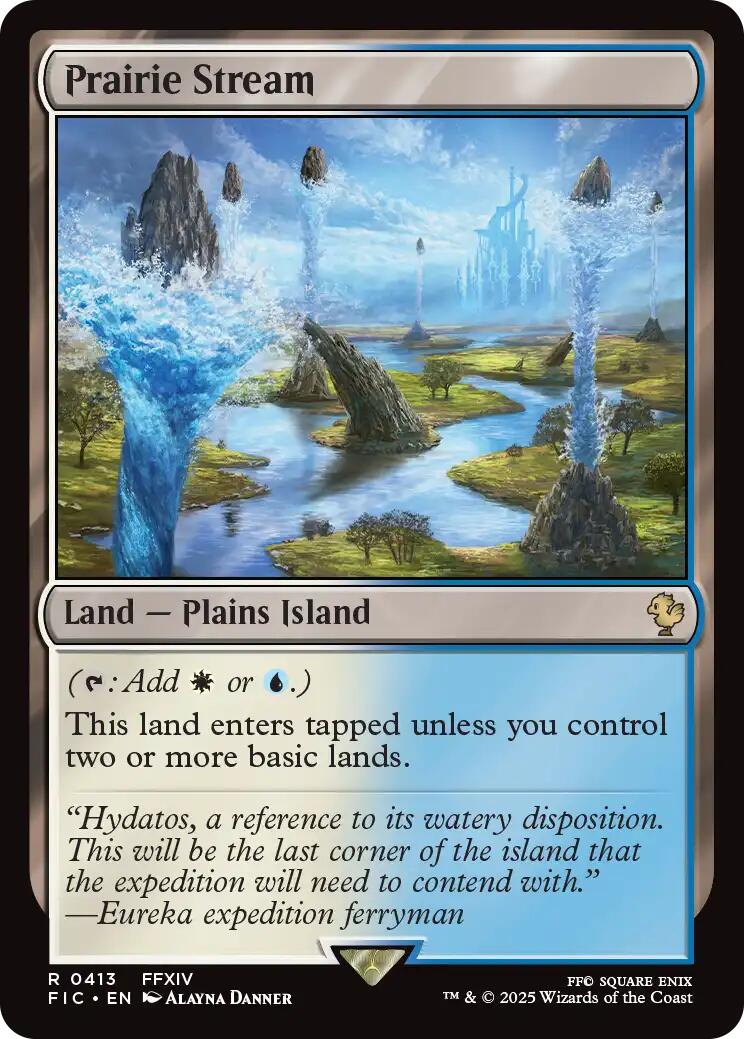 Prairie Stream (Surge Foil) [FINAL FANTASY Commander]
