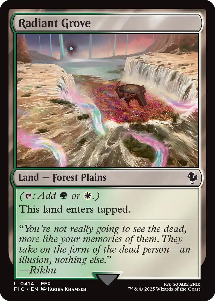 Radiant Grove (Surge Foil) [FINAL FANTASY Commander]