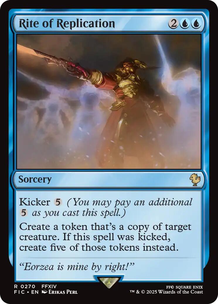 Rite of Replication (Surge Foil) [FINAL FANTASY Commander]