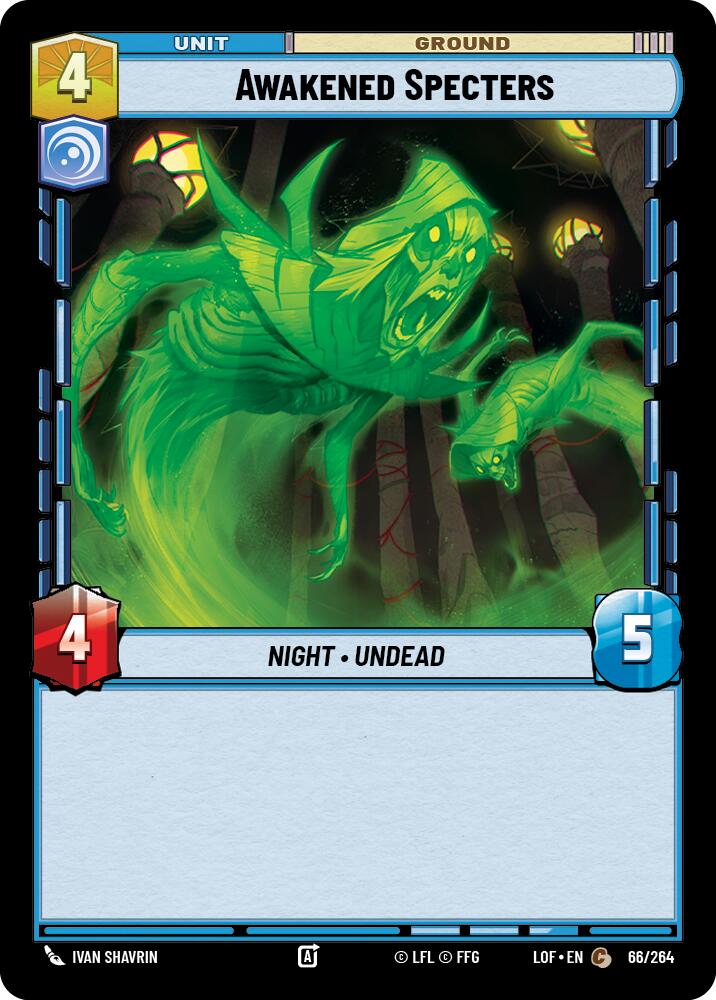 Awakened Specters (66/264) (66/264) [Legends of the Force]