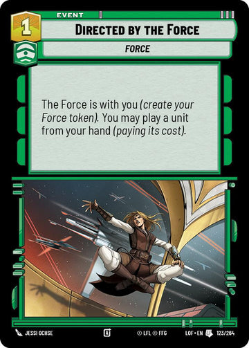 Directed by the Force (123/264) (123/264) [Legends of the Force]