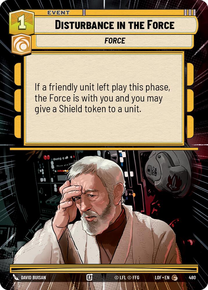 Disturbance in the Force (480) (Hyperspace) (480) [Legends of the Force]