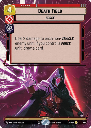 Death Field (881) (Hyperspace Foil) (881) [Legends of the Force]