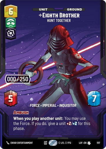 Eighth Brother - Hunt Together (1117) (Serialized) (1117) [Legends of the Force]