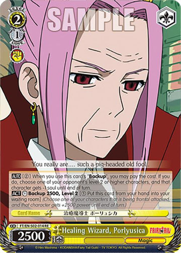 Healing Wizard, Porlyusica (FT/EN-S02-014 U RE) [Fairy Tail Chronicle Set]