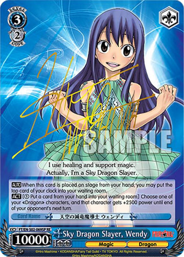 Sky Dragon Slayer, Wendy (FT/EN-S02-069SP SP RE) [Fairy Tail Chronicle Set]