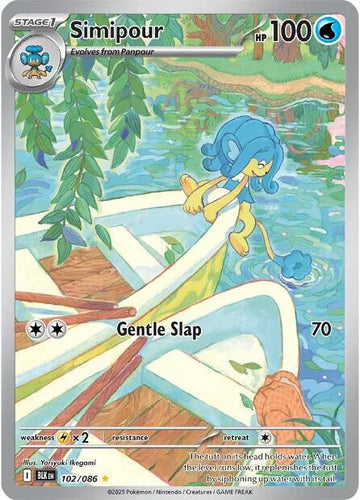 Simipour (102/086) [Scarlet & Violet: Black Bolt]