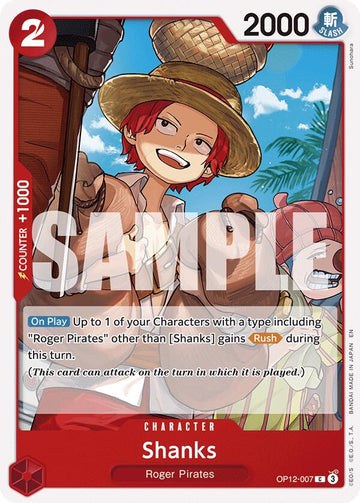 Shanks [Legacy of the Master]