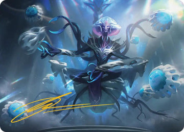 Mm'menon, the Right Hand Art Card (Gold-Stamped Signature) [Edge of Eternities Art Series]