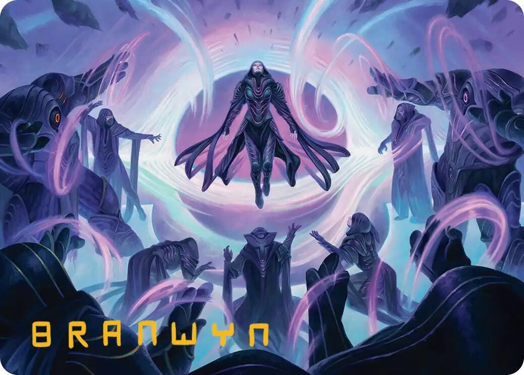Chorale of the Void Art Card (Gold-Stamped Signature) [Edge of Eternities Art Series]