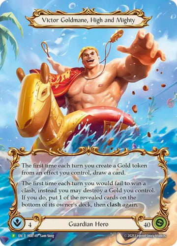Victor Goldmane, High and Mighty [HER145] (Promo)  Rainbow Foil