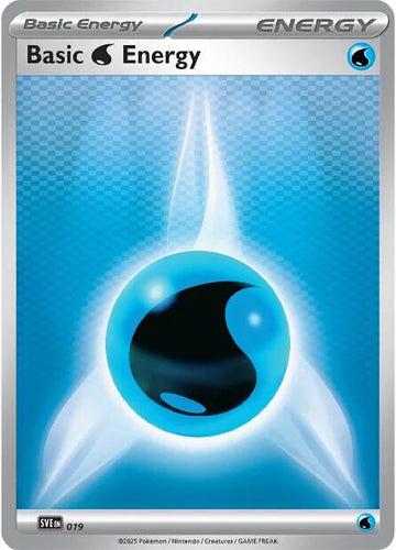 Basic Water Energy (019) [Scarlet & Violet: Black Bolt]