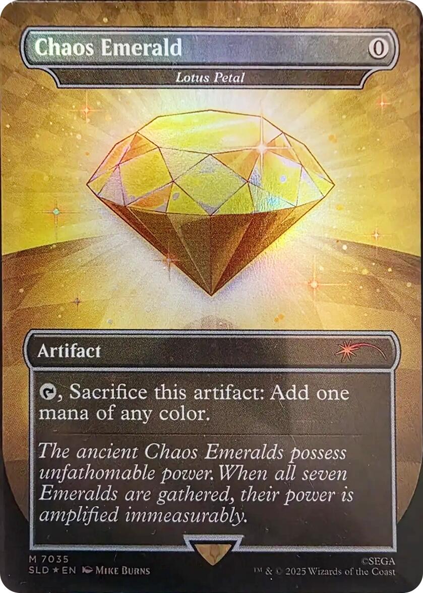 Chaos Emerald - Lotus Petal (7035) [Secret Lair Drop Series]
