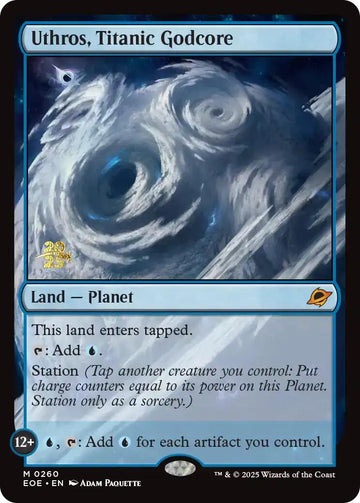 Uthros, Titanic Godcore [Edge of Eternities Prerelease Promos]