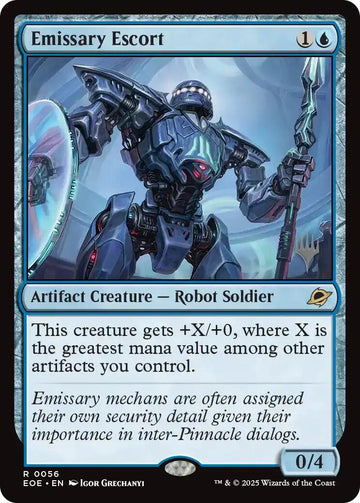 Emissary Escort (Promo Pack) [Edge of Eternities Promo Pack]