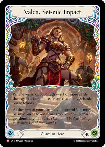 Valda, Seismic Impact [MPG001] (Mastery Pack Guardian)