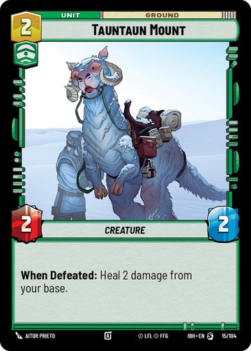 Tauntaun Mount (15/104) (15/104) [Intro Battle: Hoth]