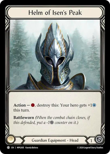 Helm of Isen's Peak [MPG005] (Mastery Pack Guardian)