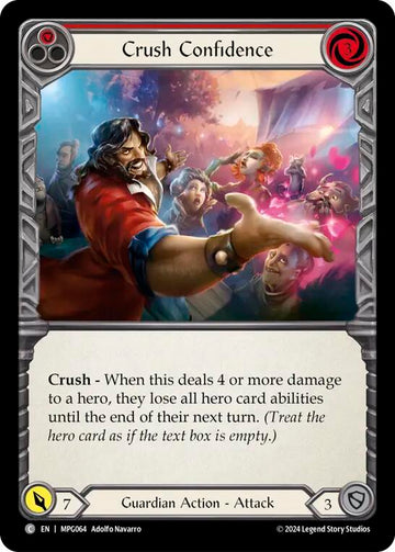 Crush Confidence (Red) [MPG064] (Mastery Pack Guardian)