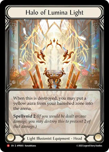 Halo of Lumina Light [APR003] (Armory Deck: Legends Prism)  Cold Foil