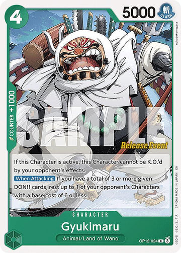Gyukimaru [Legacy of the Master Release Event Cards]