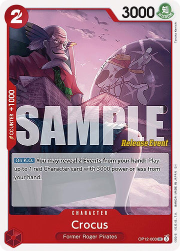 Crocus [Legacy of the Master Release Event Cards]