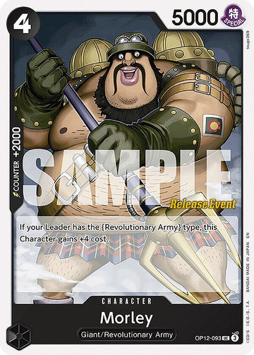 Morley [Legacy of the Master Release Event Cards]