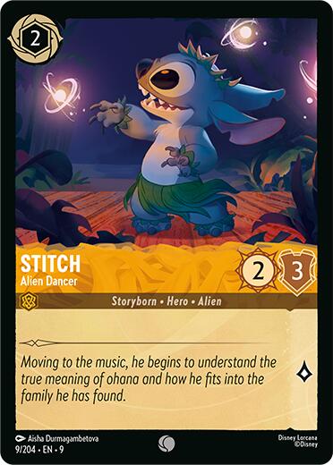 Stitch - Alien Dancer (9/204) [Fabled]