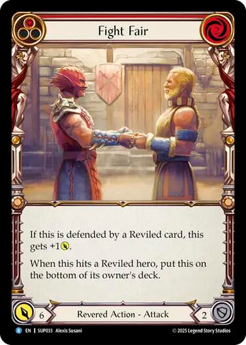 Fight Fair [SUP033] (Super Slam)  Rainbow Foil
