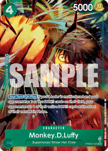 Monkey.D.Luffy (Alternate Art) [Premium Booster -The Best- Vol. 2]