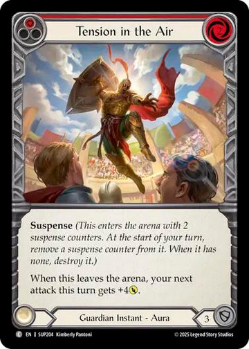 Tension in the Air (Red) [SUP204] (Super Slam)