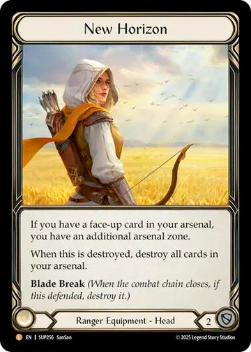 New Horizon [SUP256] (Super Slam)  Rainbow Foil