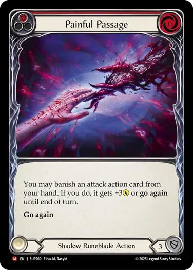 Painful Passage [SUP269] (Super Slam)  Rainbow Foil
