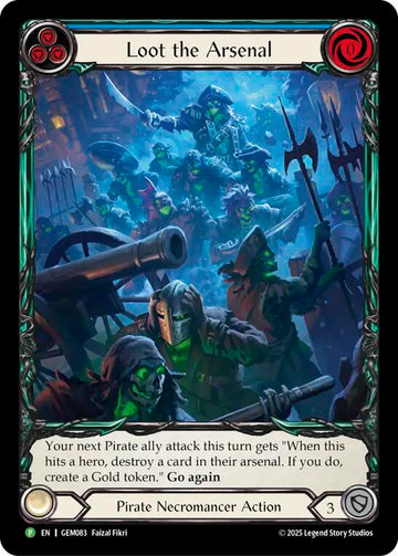 Loot the Arsenal [GEM083] (GEM Pack 3)  Rainbow Foil