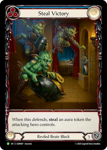 Steal Victory [GEM087] (GEM Pack 3)  Rainbow Foil